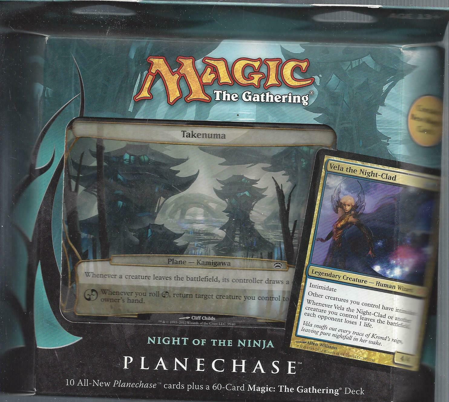 MTG Planechase - Night of the Ninja Set Box