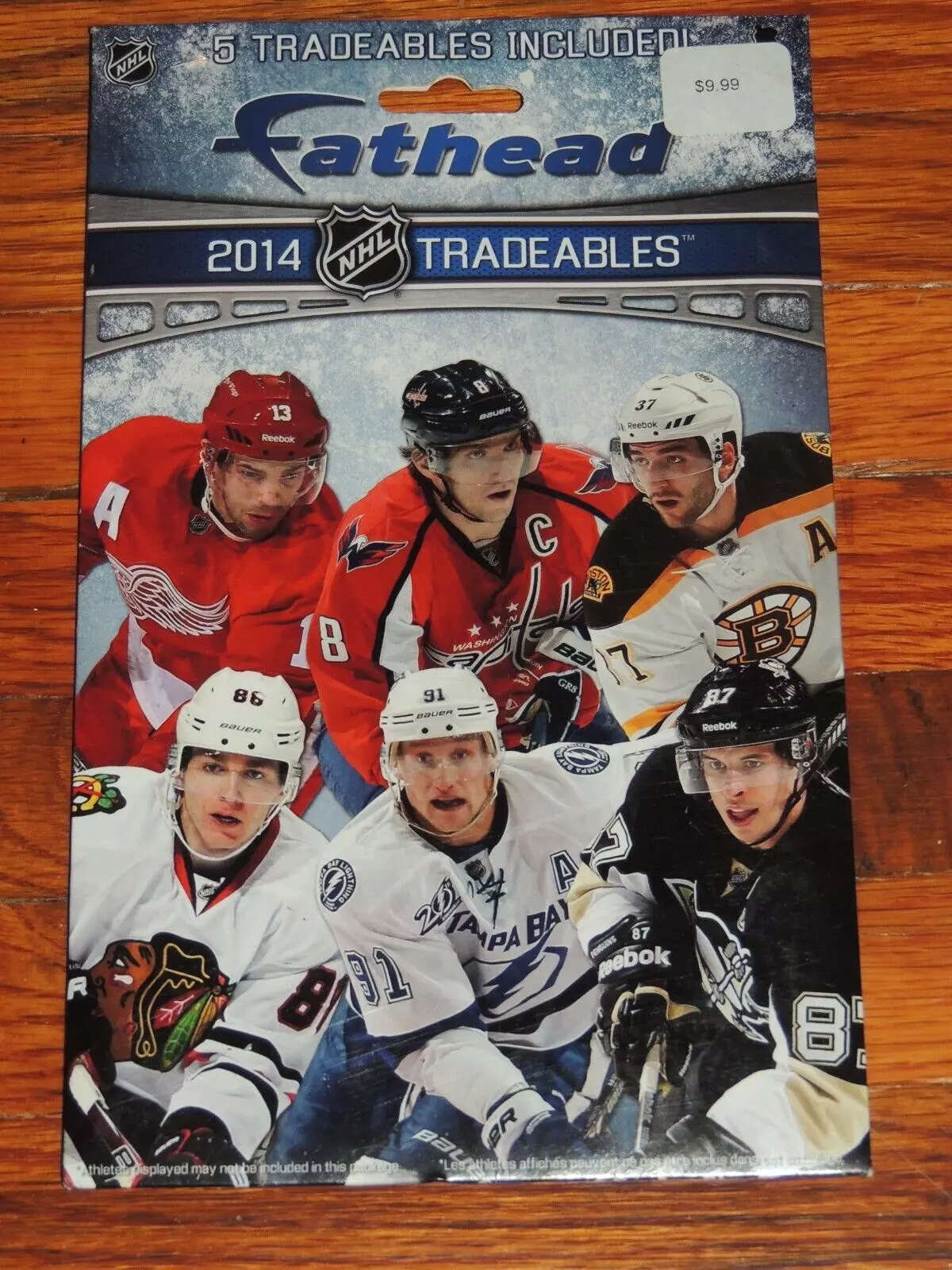 NHL Hockey 2014 Fathead Tradeable Decals Lot of 50 Packs