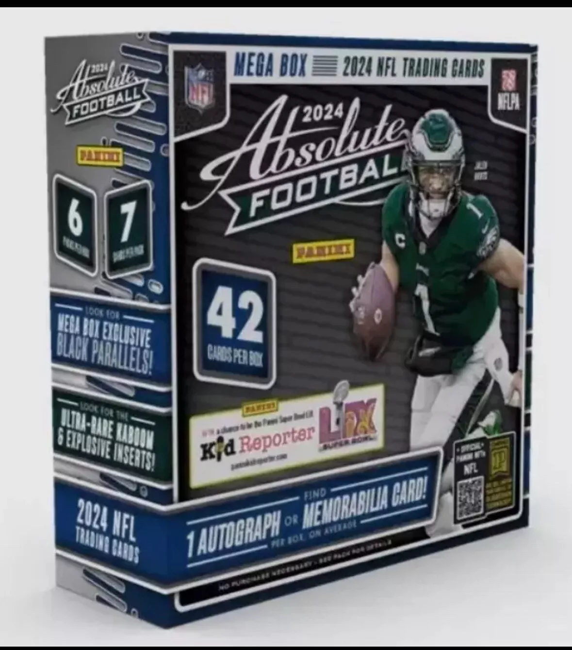 Football  2024 Panini  Absolute Mega Box (16812)