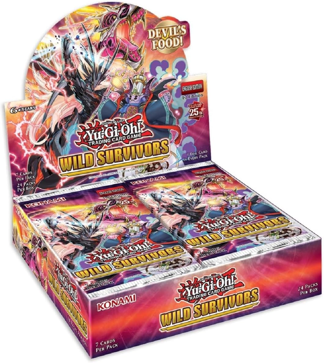 Yu-Gi-Oh!: Wild Survivors  Booster Box