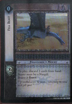 LOTR Fell Beast OP22 Foil Card